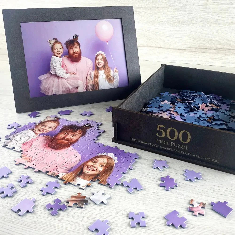 Custom Memory Photo Puzzle – Personalized Gift