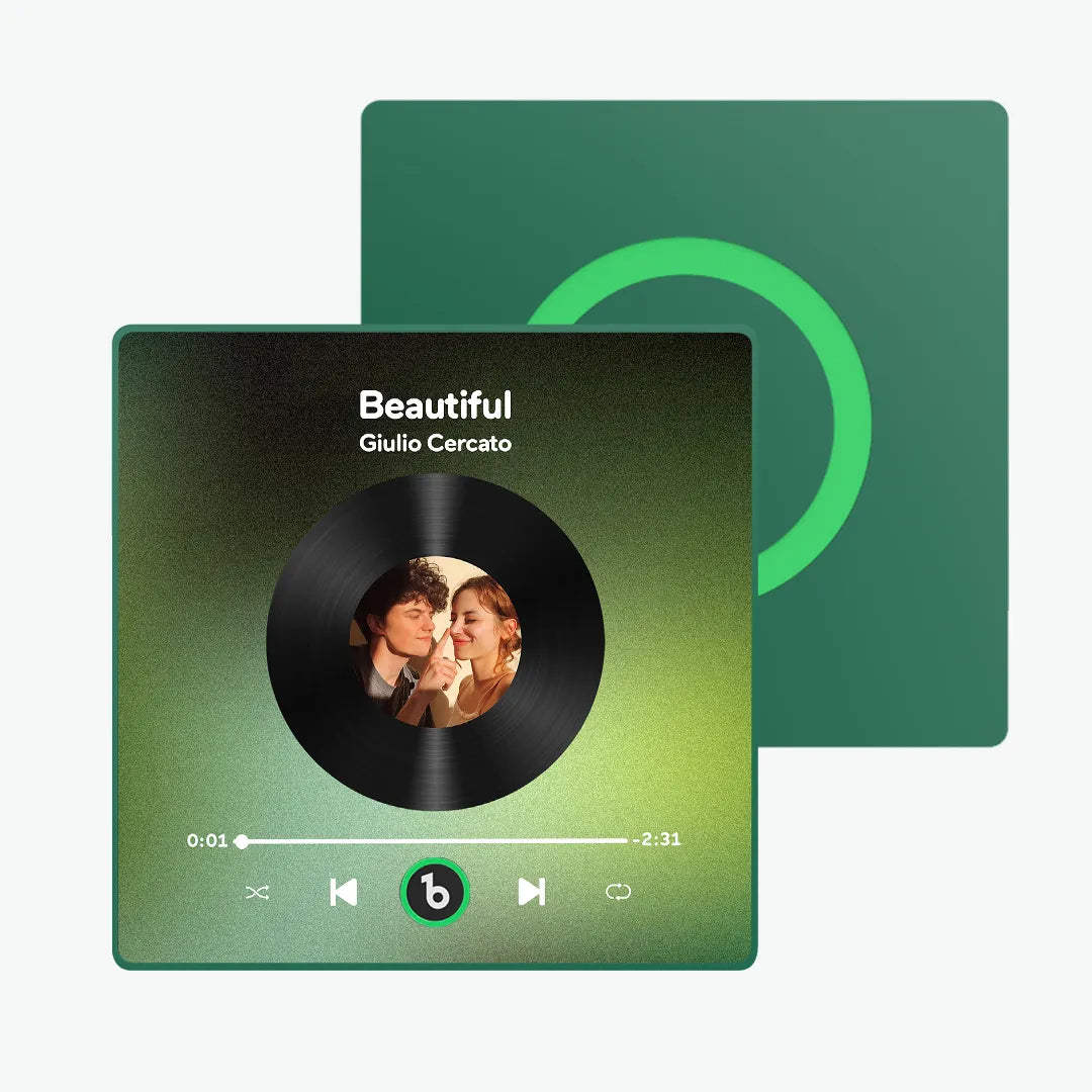 Customized Music Fridge Magnet Personalized Photo Fridge Magnet Can Play Songs and Adjust Volume