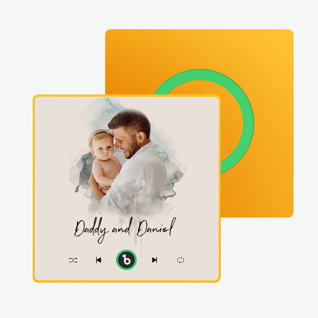 Customized Music Fridge Magnet Personalized Photo Fridge Magnet Can Play Songs and Adjust Volume