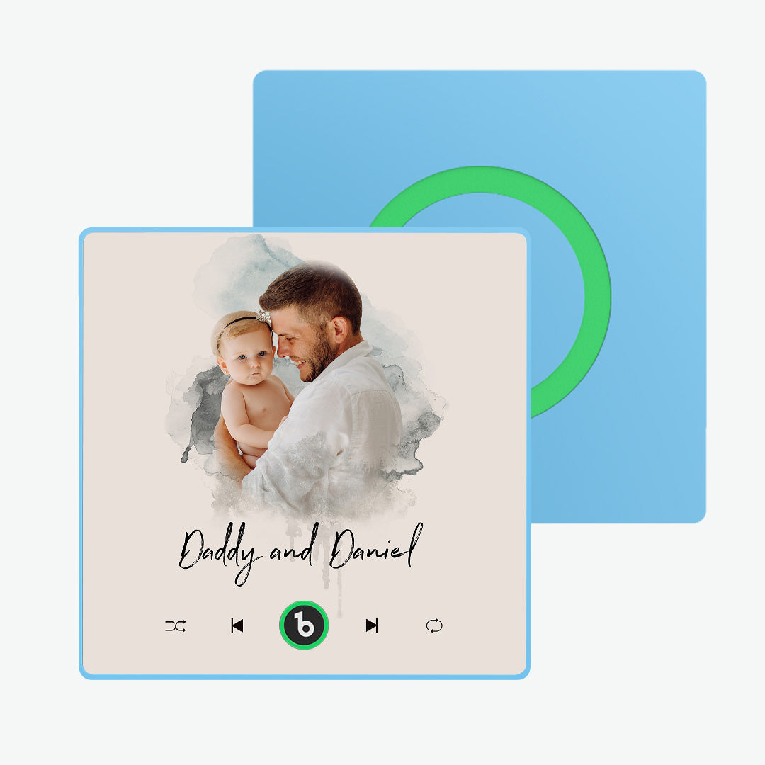 Customized Music Fridge Magnet Personalized Photo Fridge Magnet Can Play Songs and Adjust Volume