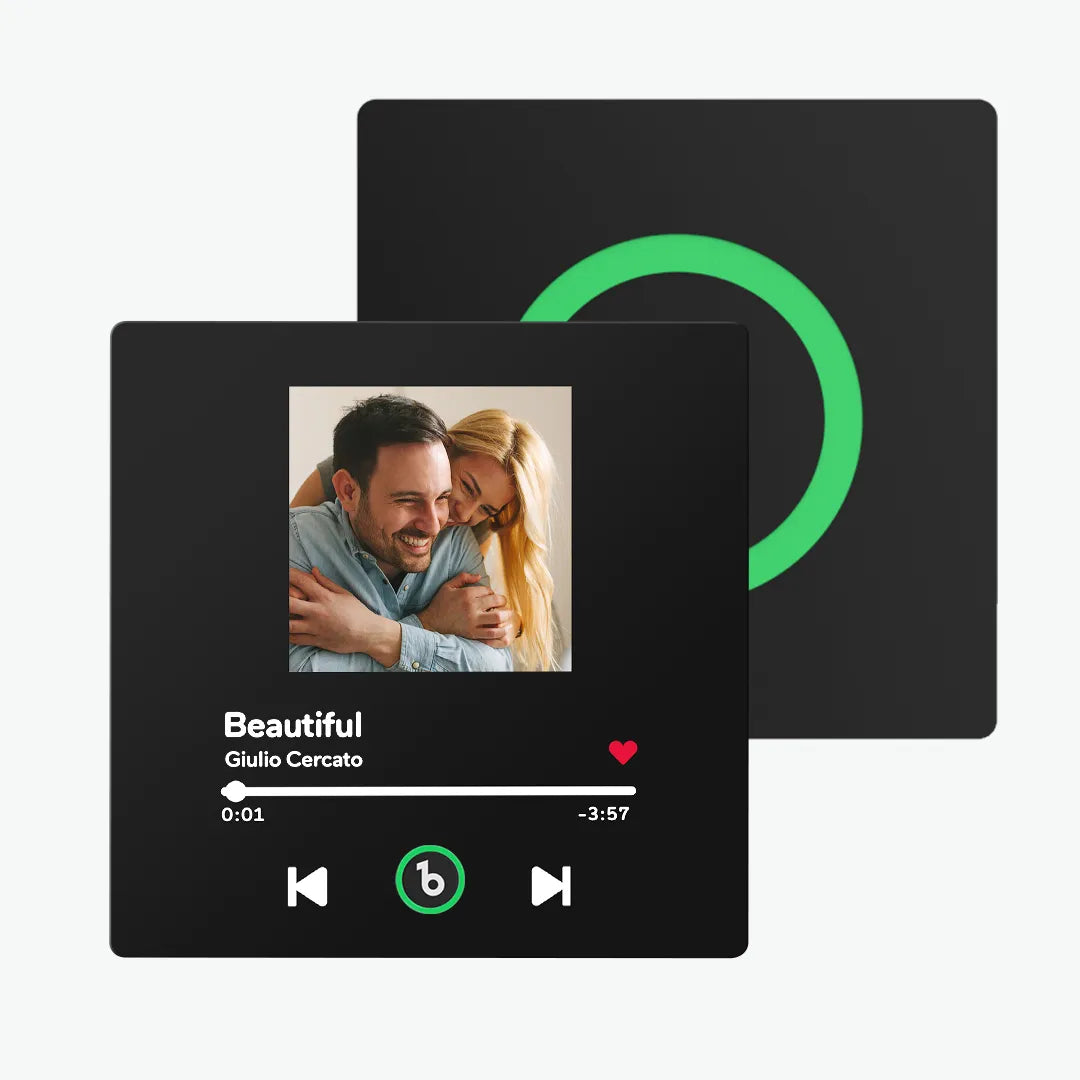 Customized Music Fridge Magnet Personalized Photo Fridge Magnet Can Play Songs and Adjust Volume