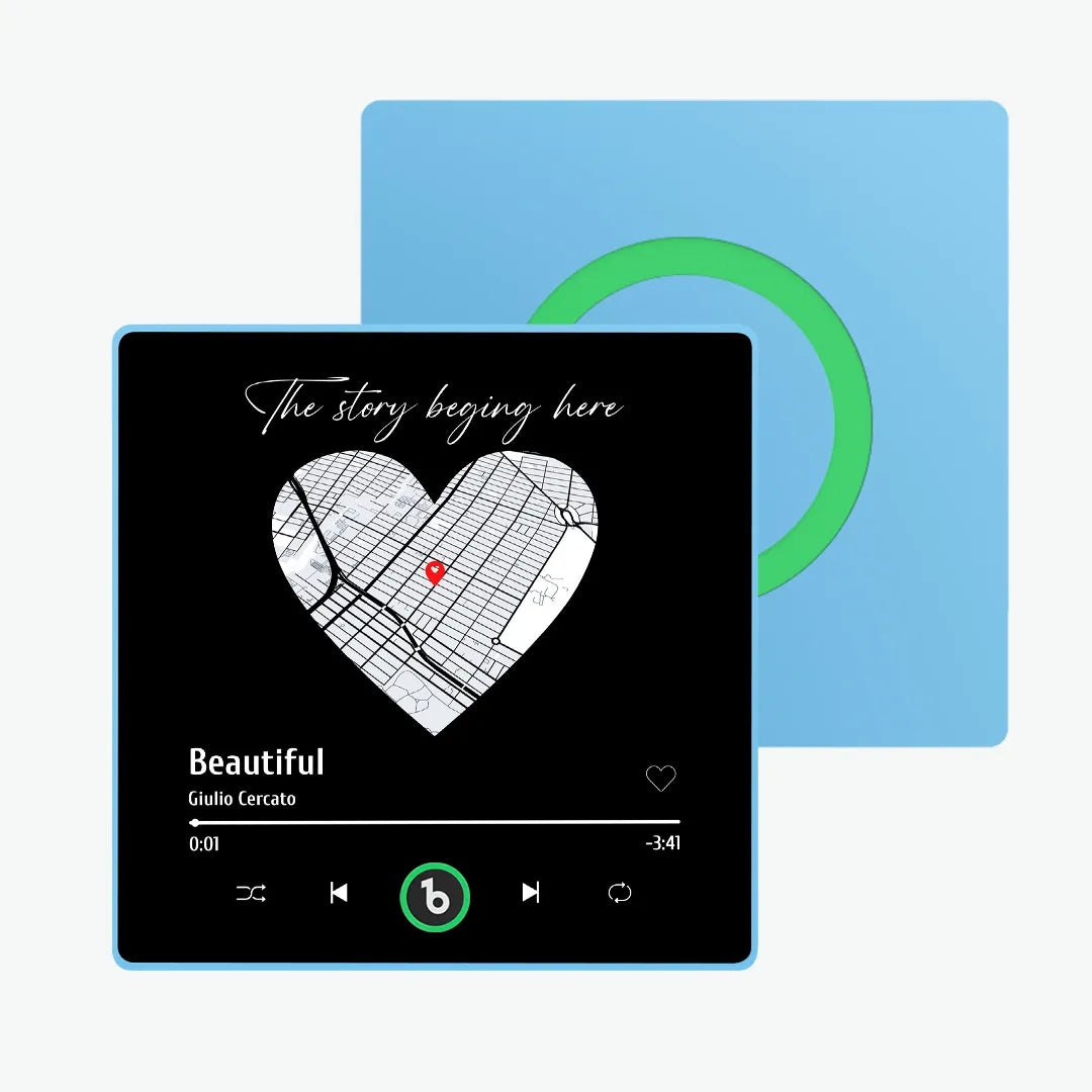 Customized Music Fridge Magnet Personalized Photo Fridge Magnet Can Play Songs and Adjust Volume