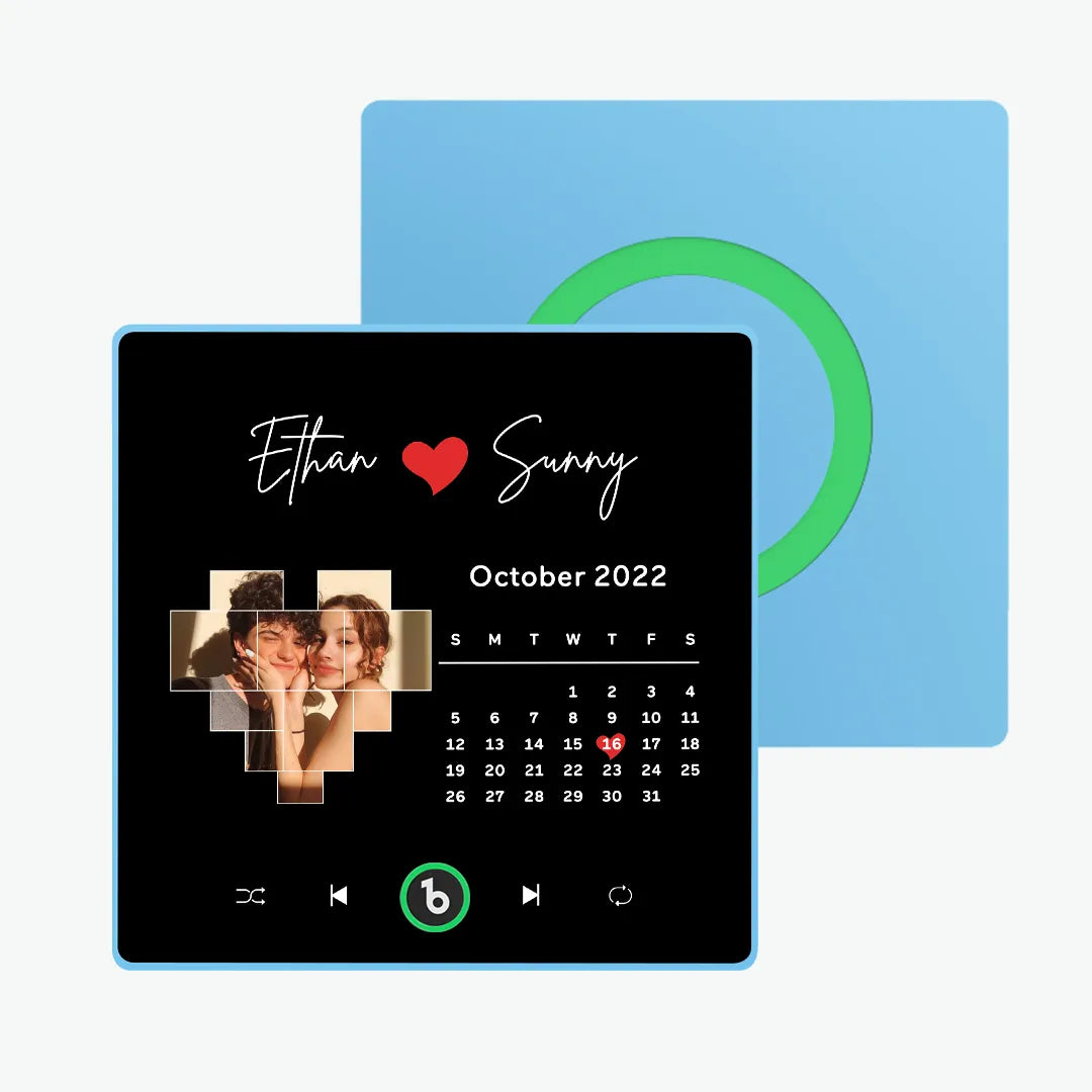 Customized Music Fridge Magnet Personalized Photo Fridge Magnet Can Play Songs and Adjust Volume