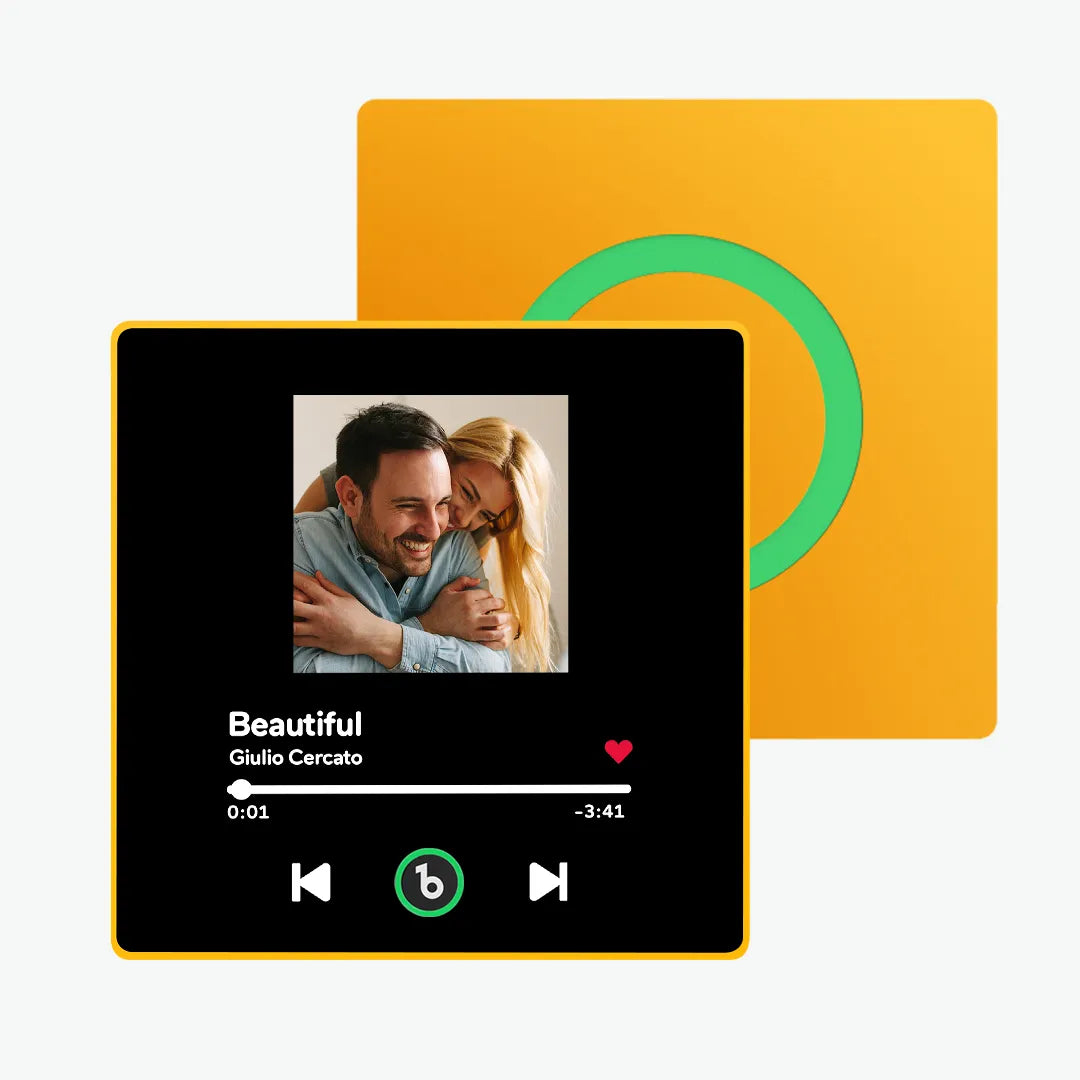 Customized Music Fridge Magnet Personalized Photo Fridge Magnet Can Play Songs and Adjust Volume