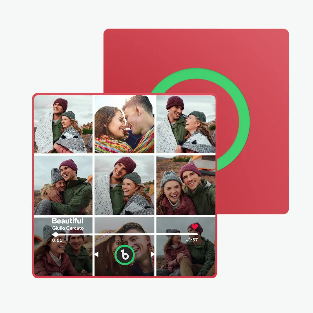 Customized Music Fridge Magnet Personalized Photo Fridge Magnet Can Play Songs and Adjust Volume