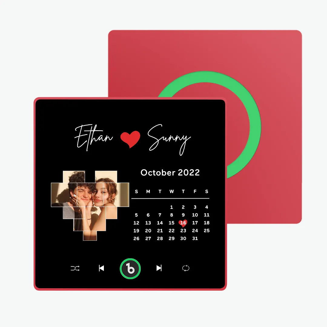 Customized Music Fridge Magnet Personalized Photo Fridge Magnet Can Play Songs and Adjust Volume