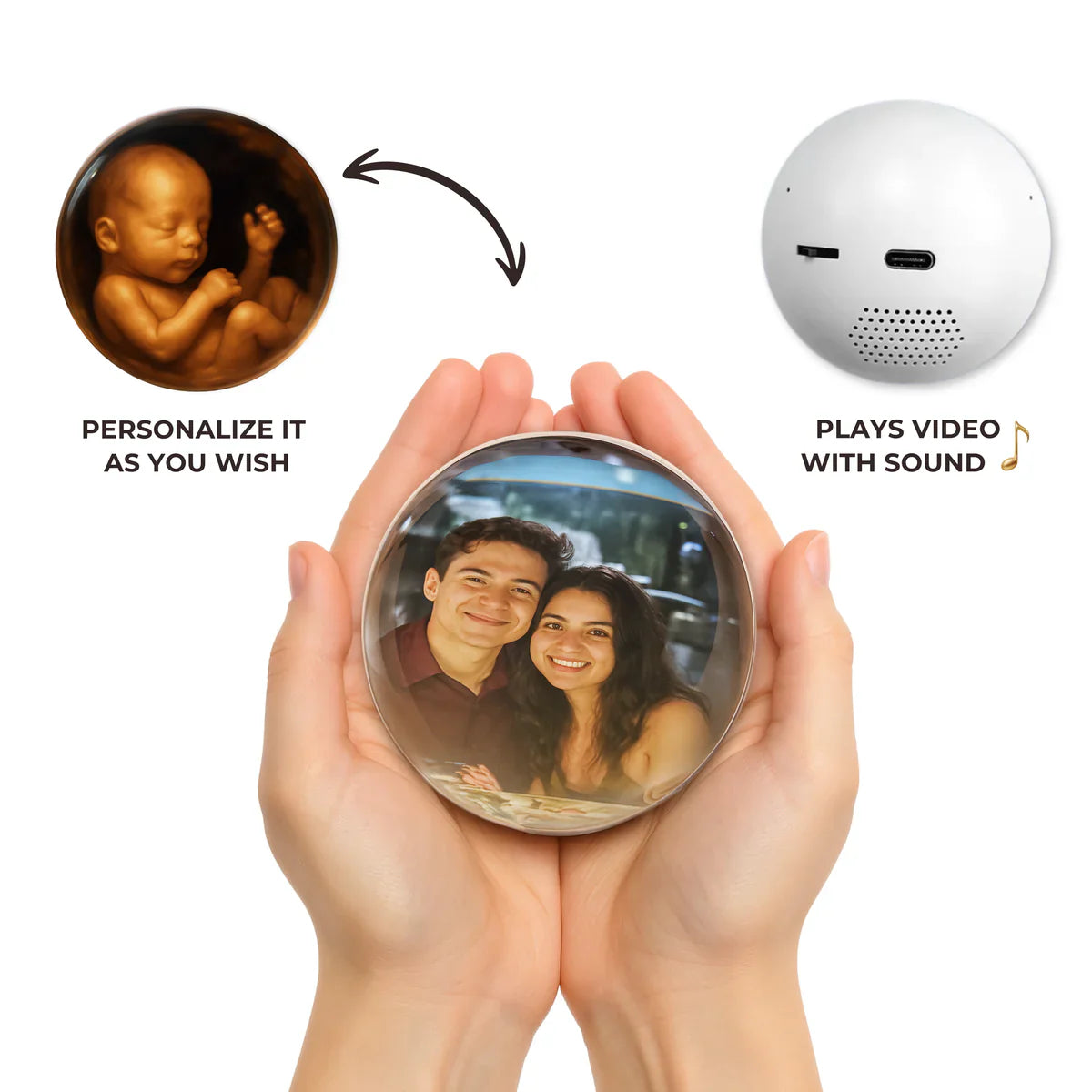 Magic Moments Orb – Custom Video Crystal Ball