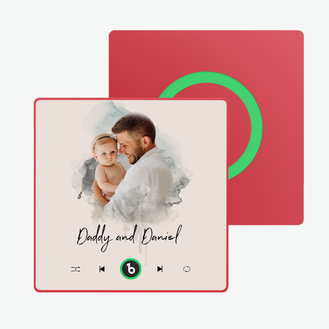 Customized Music Fridge Magnet Personalized Photo Fridge Magnet Can Play Songs and Adjust Volume