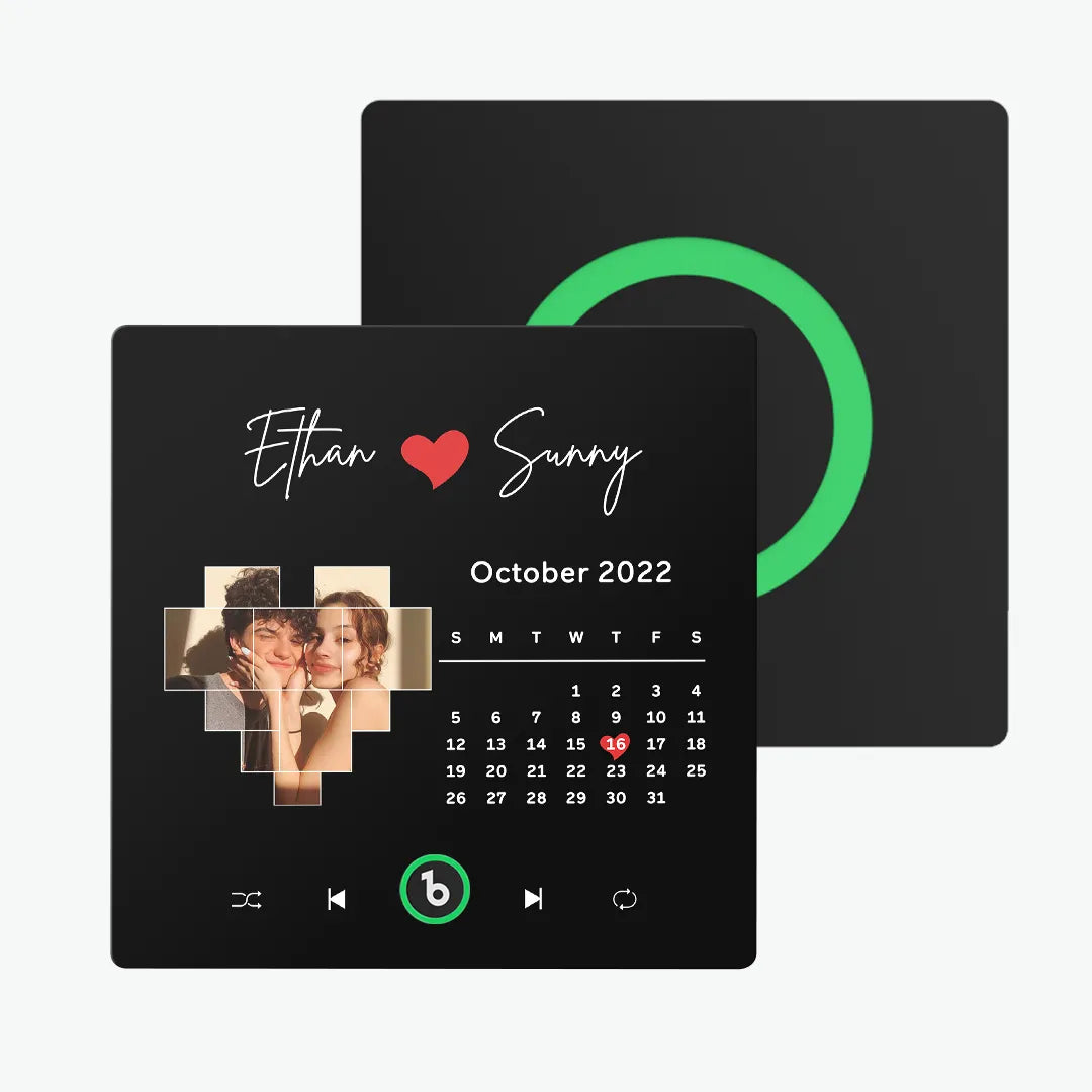 Customized Music Fridge Magnet Personalized Photo Fridge Magnet Can Play Songs and Adjust Volume