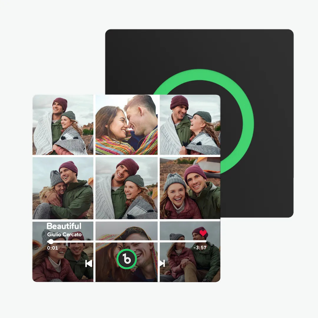 Customized Music Fridge Magnet Personalized Photo Fridge Magnet Can Play Songs and Adjust Volume