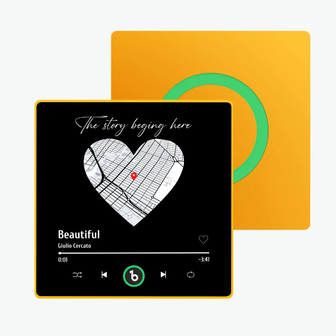 Customized Music Fridge Magnet Personalized Photo Fridge Magnet Can Play Songs and Adjust Volume