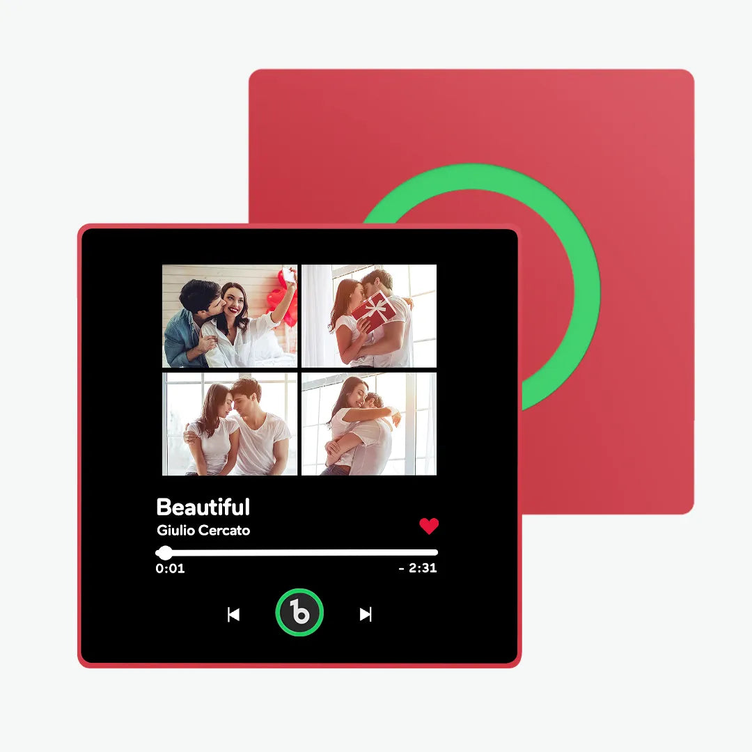 Customized Music Fridge Magnet Personalized Photo Fridge Magnet Can Play Songs and Adjust Volume