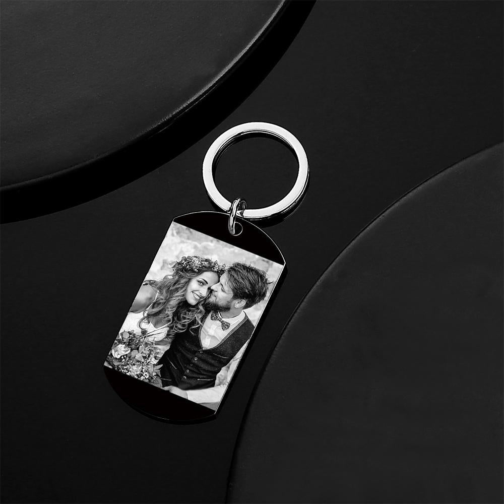 Custom Keychain Photo Calendar Keychain Tag Keychain Gift For Newly Married Couples Key Chains