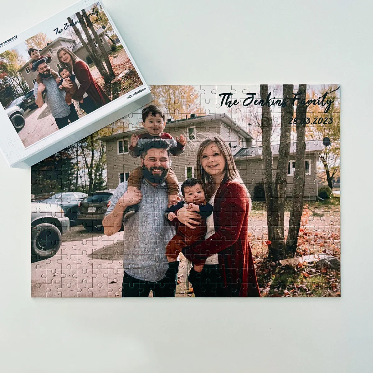 Custom Memory Photo Puzzle – Personalized Gift